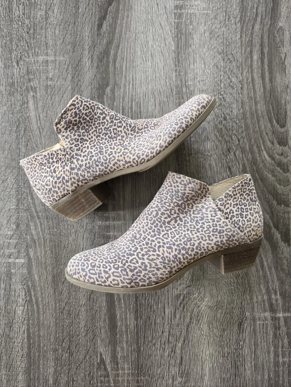Crown & Ivy Kendall Animal Print Booties